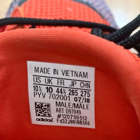 Adidas EQT support 91/18 in Bold Orange - Picture 5 of 7
